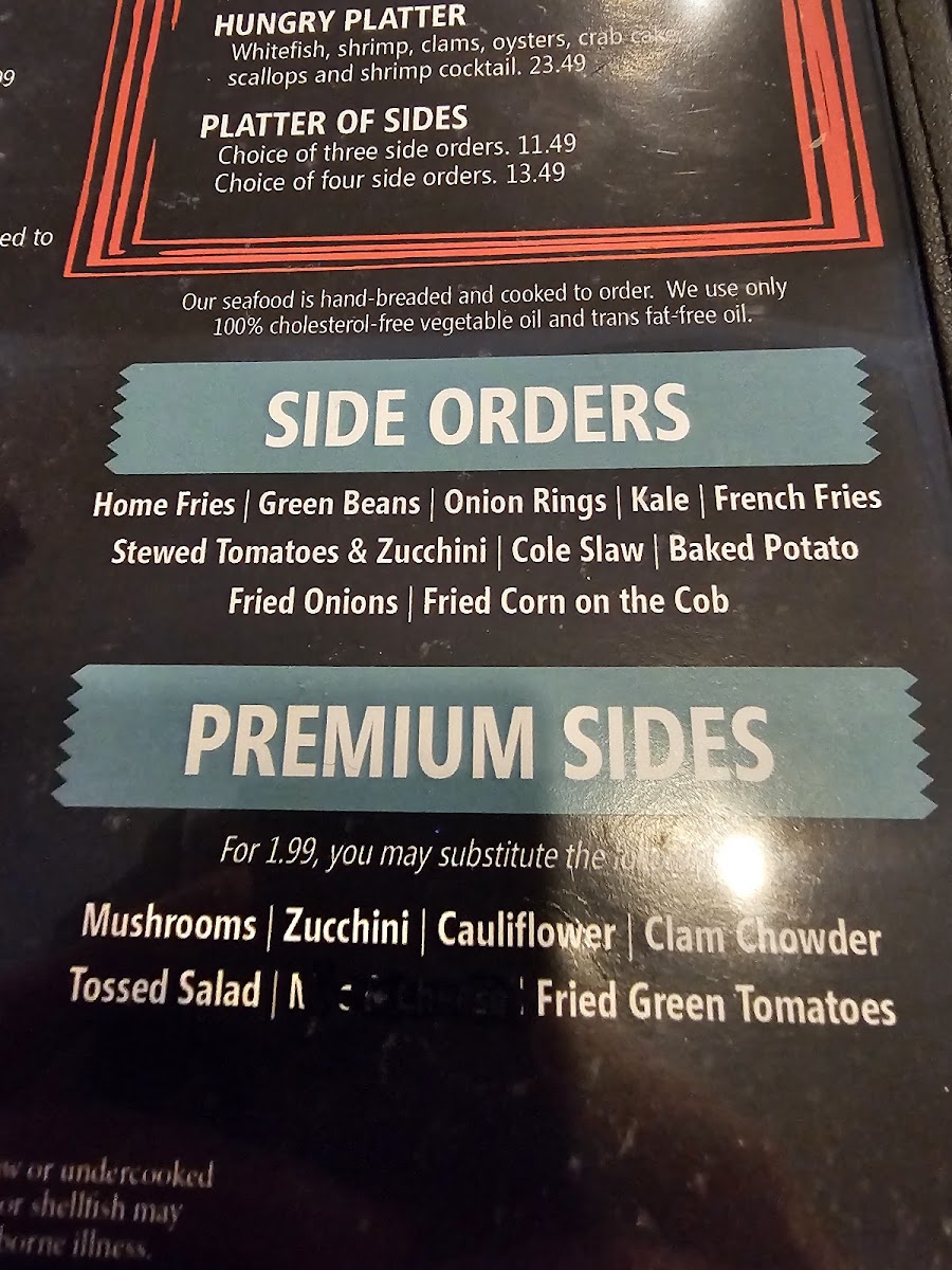 Menu The Hungry Pelican-1